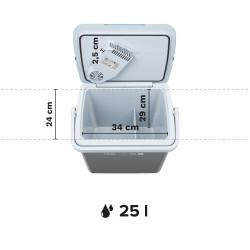 Teesa Lodówka Turystyczna Teesa Z Funkcją Grzania 25L [[