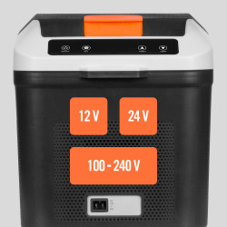 Teesa Profesjonalna Lodówka Turystyczna Teesa Z Funkcją Mrożenia 13L Dc12/24V Ac 230V [[