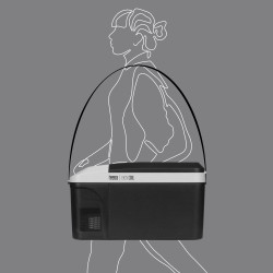 Teesa Profesjonalna Lodówka Turystyczna Teesa Z Funkcją Mrożenia 13L Dc12/24V Ac 230V [[