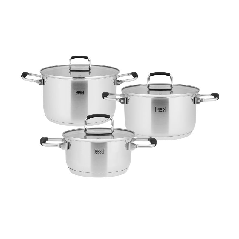 Teesa Zestaw Garnków 6 Elementów Teesa Cook Prime [[
