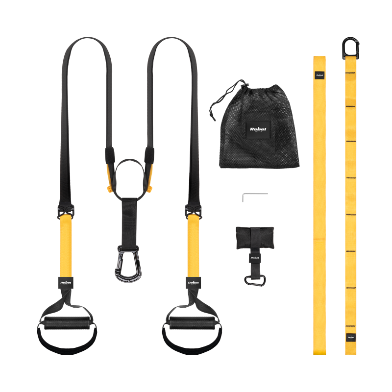 Rebel Taśmy Treningowe Trx P3-3 , Pasy Do Ćwiczeń, Rebel Active [[