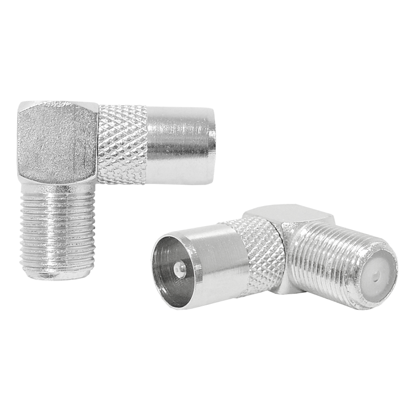 Ltc Złącze Wtyk Tv-Gniazdo F Cu, Kątowe Lx0078K [[