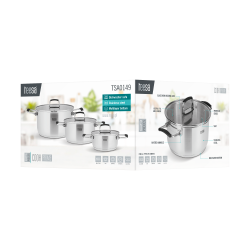 Teesa Zestaw Garnków 6 Elementów Teesa Cook Prime [[
