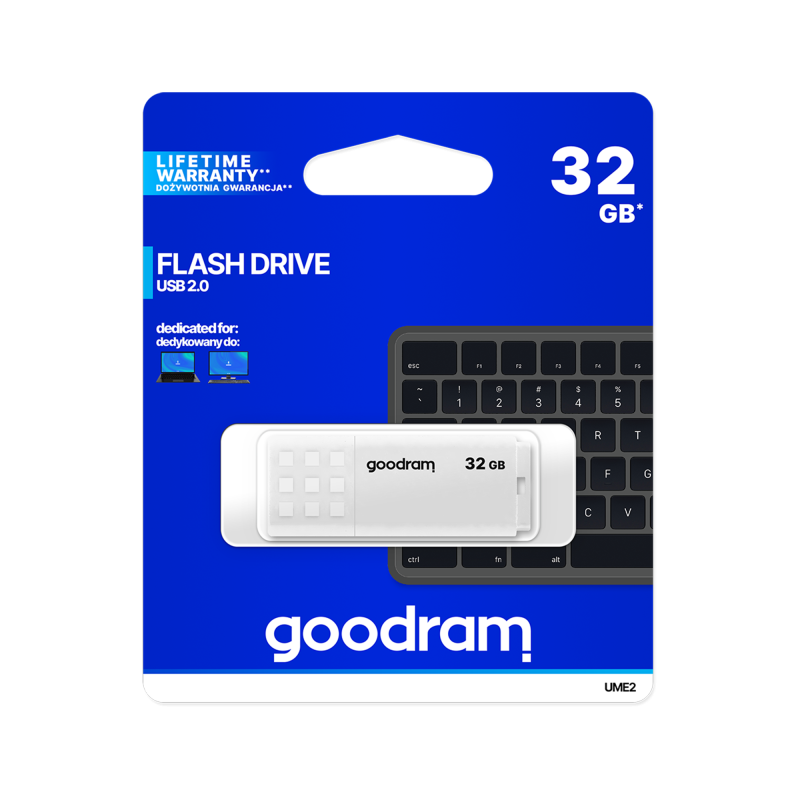 Goodram Pendrive Goodram Usb 2.0 32Gb Biały [[