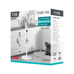 Teesa Wentylator Stojący Teesa Sterowany Pilotem [[