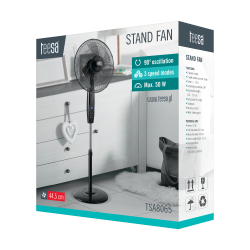 Teesa Wentylator Stojacy Sterowany Pilotem Teesa  , Czarny [[