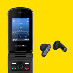 Krüger&Matz Telefon Kruger&Matz Iron 5 Flip 4G [[