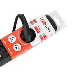 Armac Listwa Zasilająca Arc5 5G 1,5M Czarna Arcon [[