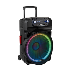 Krüger&Matz Aktywna Kolumna Głośnikowa (Z 2 Mikrofonami Bezprzewodowymi Uhf, Sd, Bluetooth, Fm, Usb, Led) 60 Watt [[