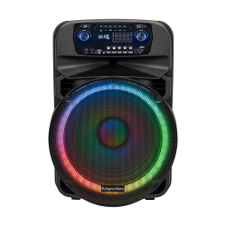 Krüger&Matz Aktywna Kolumna Głośnikowa (Z 2 Mikrofonami Bezprzewodowymi Uhf, Sd, Bluetooth, Fm, Usb, Led) 60 Watt [[