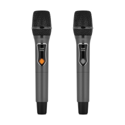 Krüger&Matz Aktywna Kolumna Głośnikowa (Z 2 Mikrofonami Bezprzewodowymi Uhf, Sd, Bluetooth, Fm, Usb, Led) 60 Watt [[