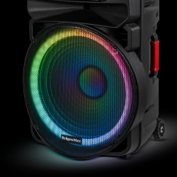 Krüger&Matz Aktywna Kolumna Głośnikowa (Z 2 Mikrofonami Bezprzewodowymi Uhf, Sd, Bluetooth, Fm, Usb, Led) 60 Watt [[