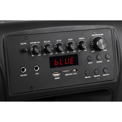 Azusa Kolumna Aktywna ( Z 2 Mikrofonami Bezprzewodowymi, Sd, Bluetooth, Usb) 15" 120W [[