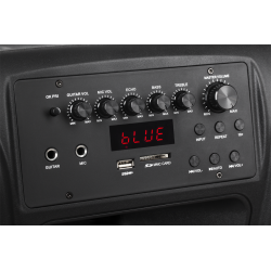 Azusa Kolumna Aktywna ( Z 2 Mikrofonami Bezprzewodowymi, Sd, Bluetooth, Usb) 12" 40W [[