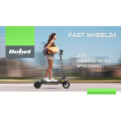 Rebel Hulajnoga Elektryczna Rebel Fast Wheels Pro Max [[