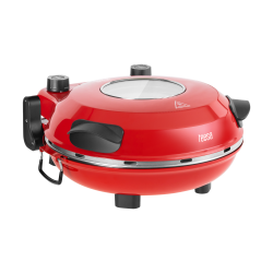 Teesa Piec Do Pizzy Teesa Supreme + , 1200 W, 32 Cm , Okienko , Wyjmowany Kamień, Sterowanie Dwiema Grzałkami [[