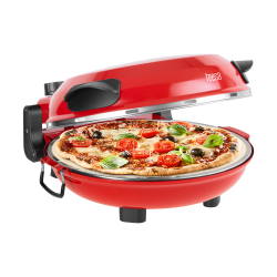 Teesa Piec Do Pizzy Teesa Supreme + , 1200 W, 32 Cm , Okienko , Wyjmowany Kamień, Sterowanie Dwiema Grzałkami [[