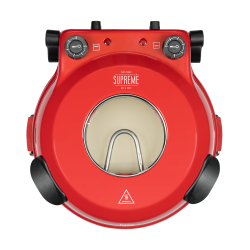 Teesa Piec Do Pizzy Teesa Supreme + , 1200 W, 32 Cm , Okienko , Wyjmowany Kamień, Sterowanie Dwiema Grzałkami [[