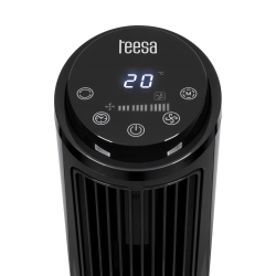 Teesa Wentylator Kolumnowy 74Cm - Czarny [[