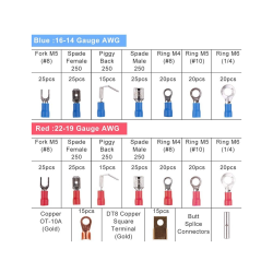Eurokomp Zestaw Konektorów I Rurek Termokurczliwych 678El.e6087 [[