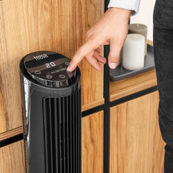 Teesa Wentylator Kolumnowy 74Cm - Czarny [[