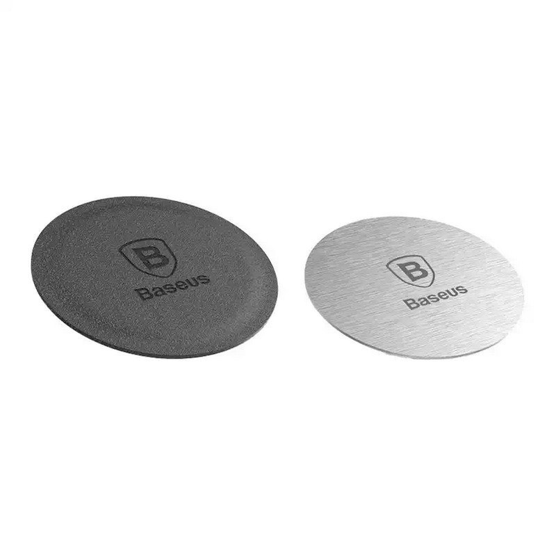 Metalowy uchwyt magnetyczny na telefon Baseus iron suit (zestaw)