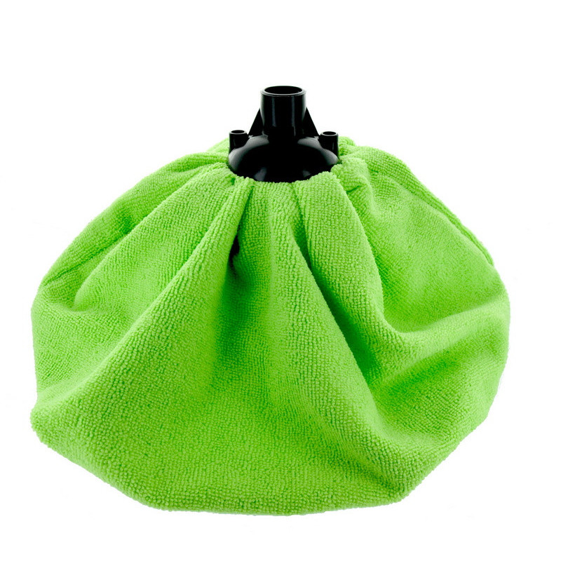 Mop z mikrofibry BELLA (sukienka) zielona MASTER S083 Końcówka do mopa