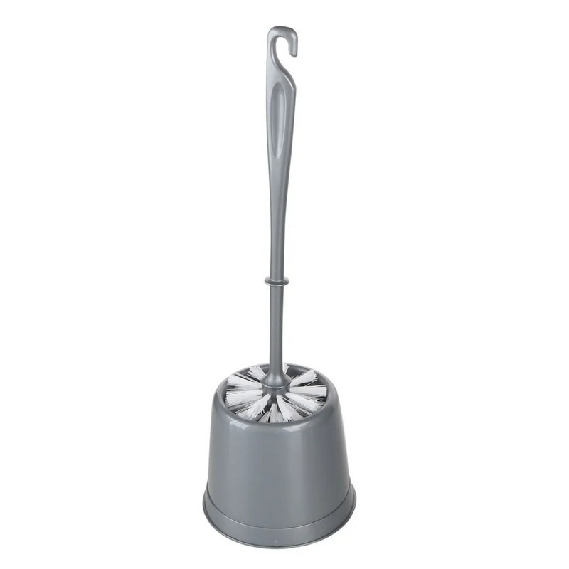 BENTOM szczotka do wc komplet srebrny