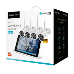 Krüger&Matz Zestaw Do Monitoringu Wifi Kruger&Matz Connect C210 Tuya [[