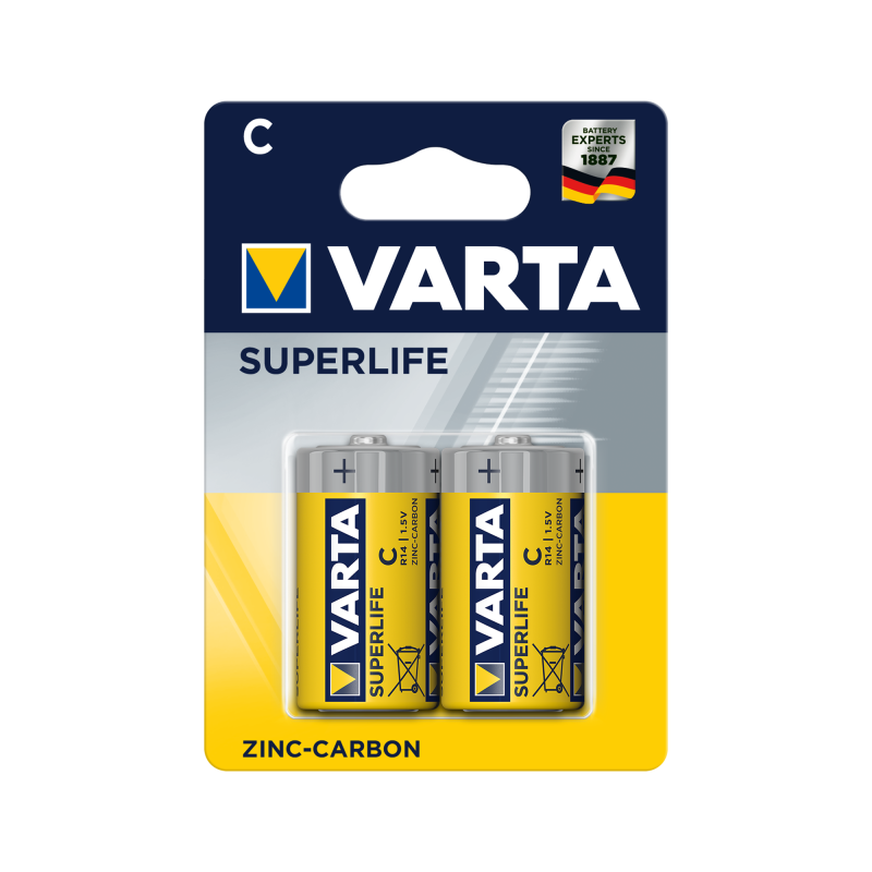 Varta Bateria Varta R14 Superlife 2Szt./Bl. [[