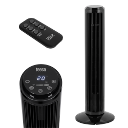 Teesa Wentylator Kolumnowy 74Cm - Czarny [[