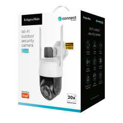 Krüger&Matz Kamera Wi-Fi Zewnętrzna Kruger&Matz Connect C110 Tuya [[