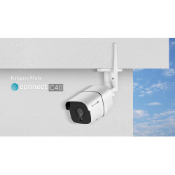 Krüger&Matz Kamera Wi-Fi Zewnętrzna Kruger&Matz Connect C40 Tuya [[