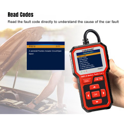 Konnwei Miernik Diagnostyczny, Skaner Obd2, Tester Baterii  Konnwei Kw681 [[