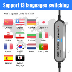 Konnwei Miernik Baterii Konnwei Bk200 [[