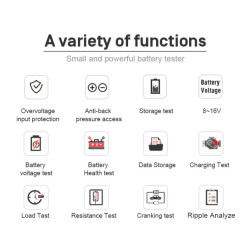 Konnwei Miernik Baterii Konnwei Kw208 [[