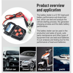 Konnwei Miernik Baterii Konnwei Kw208 [[