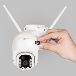 Krüger&Matz Kamera 4G Zewnętrzna Kruger&Matz Connect C100 Solar [[