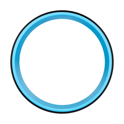 Rebel Koło Do Jogi Dharma, Czarno-Niebieskie, Rebel Active [[