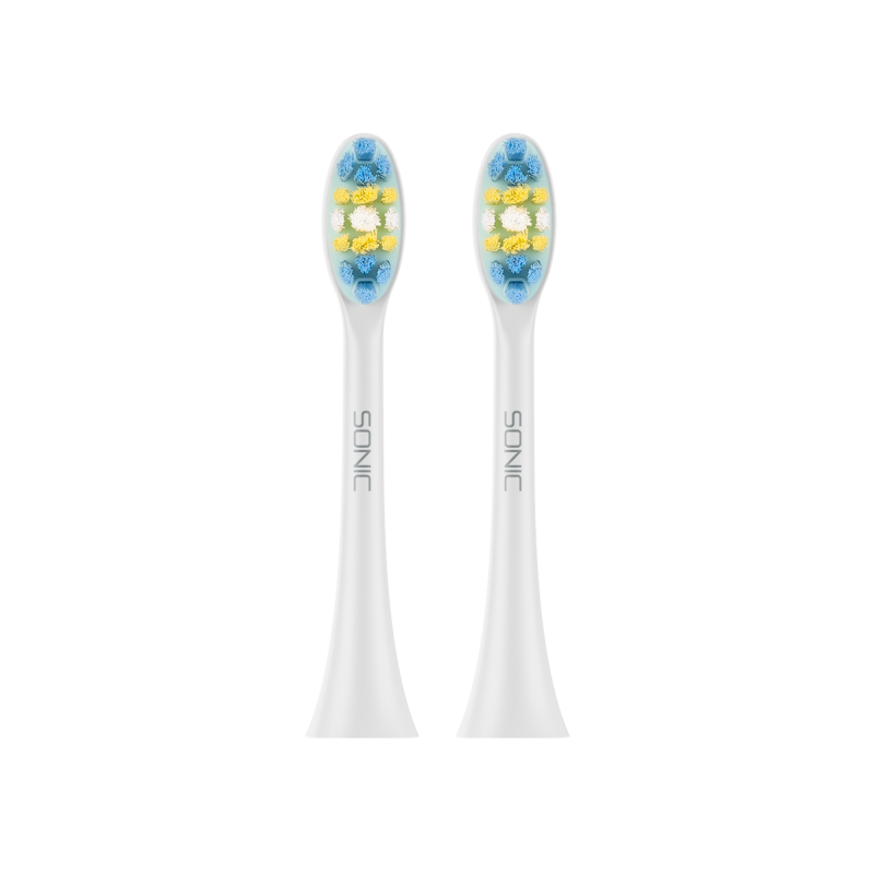 Teesa Główki Do Szczoteczki Sonicznej Teesa Sonic 2 Tsa8087-W Średnie [[