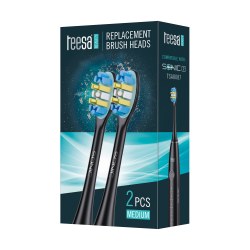 Teesa Główki Do Szczoteczki Sonicznej Teesa Sonic 2 Tsa8087-B Średnie [[