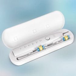 Teesa Soniczna Szczoteczka Do Zębów Teesa Sonic 2 Biała,  5 Trybów Pracy, Etui Podróżne , Usb Typ C [[