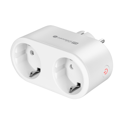 Krüger&Matz Gniazdo Podwójne Wifi Kruger&Matz Connect P5 Tuya [[