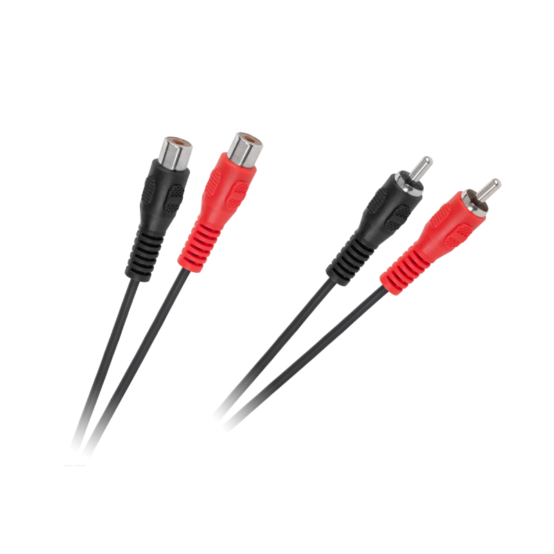 Kabel 2 X Rca Wtyk - 2 X Rca Gniazdo 3M [[
