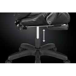 Krüger&Matz Fotel Gamingowy Kruger&Matz Gx-150 Czarny Led [[