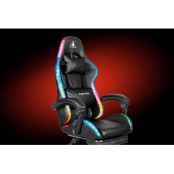 Krüger&Matz Fotel Gamingowy Kruger&Matz Gx-150 Czarny Led [[