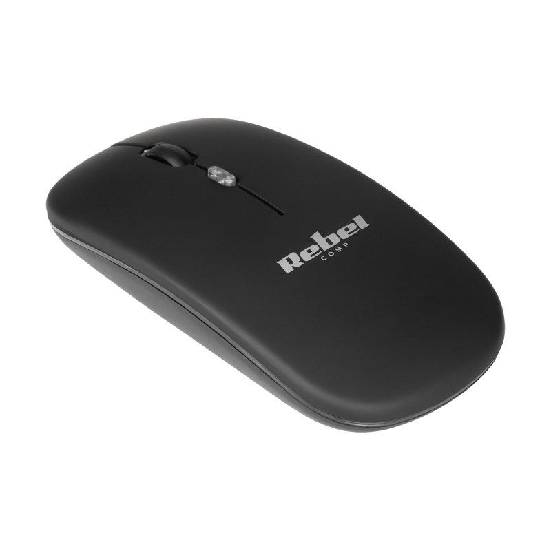 Rebel Bezprzewodowa Mysz Rebel Wm210 Czarna [[
