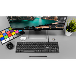 Rebel Klawiatura Przewodowa Wdk100 [[