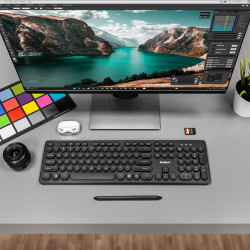 Rebel Klawiatura Bezprzewodowa Rebel Wk100 [[