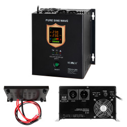 Kemot Przetwornica Solarna Naścienna ( Inwerter )  Kemot Prosolar-2500 ( 24V 230V 25000Va/1800W ) [[
